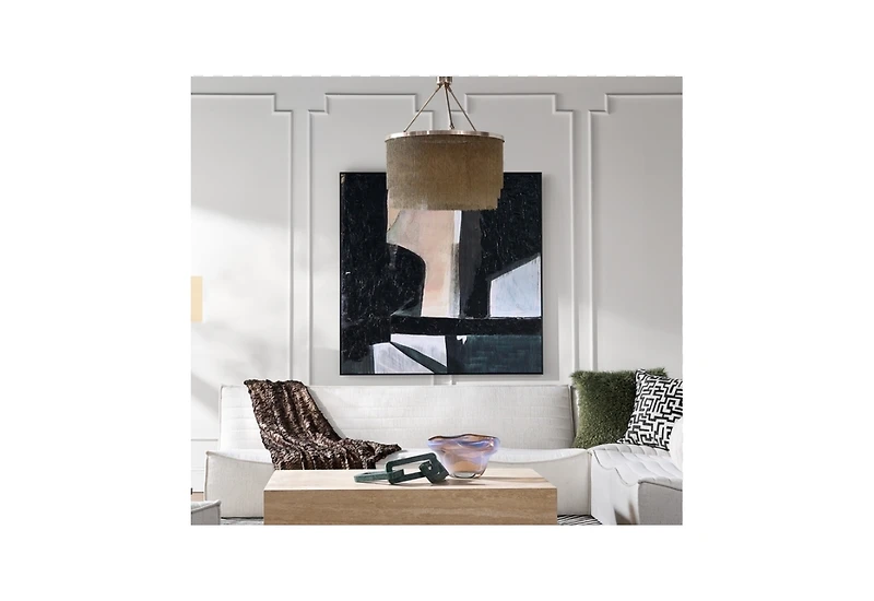 Z Gallerie Dagny Brass Chandelier