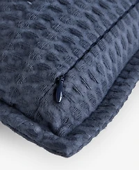 Charter Club Seersucker Decorative Pillow, 14" x 20", Exclusively at Macy's