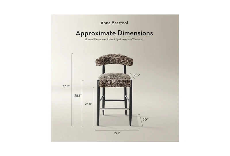 Z Gallerie Anna Barstool