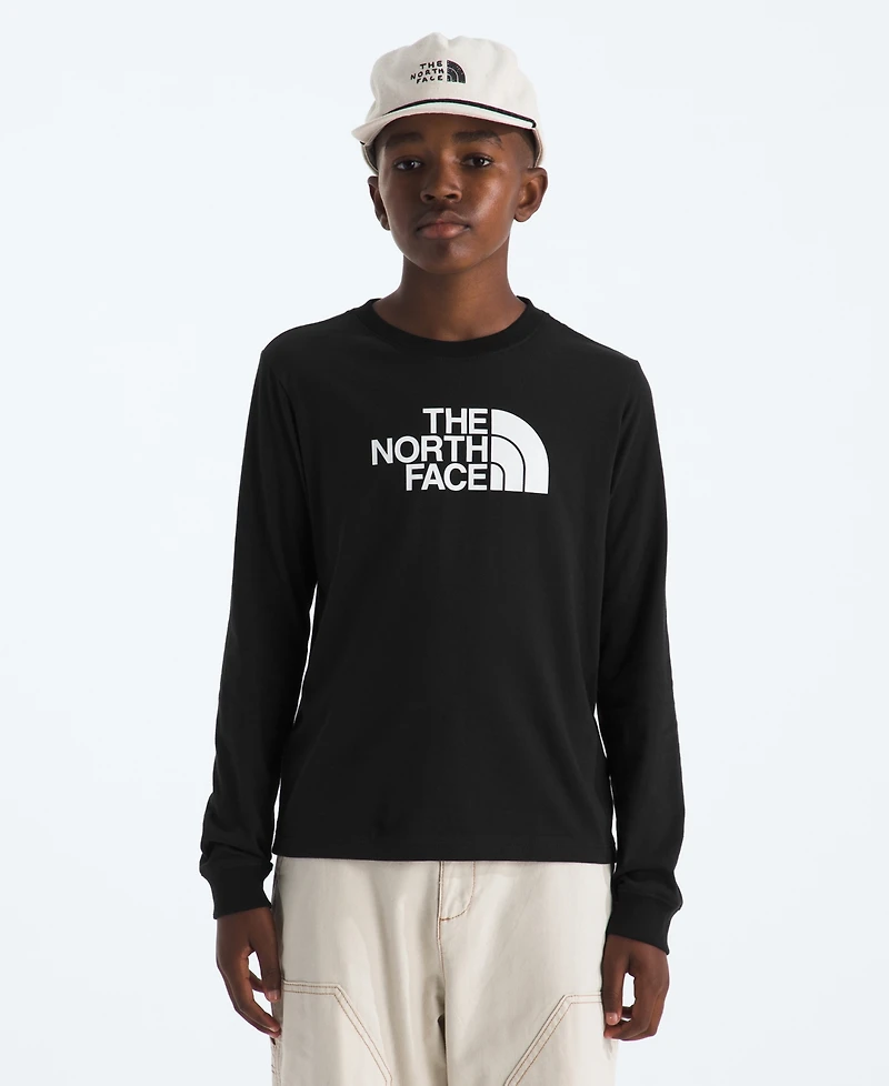 The North Face Boys or Girls 6-20 Graphic Printed Long-Sleeve T-Shirt