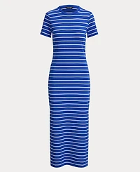 Lauren Ralph Women's Striped Short-Sleeve Dress
