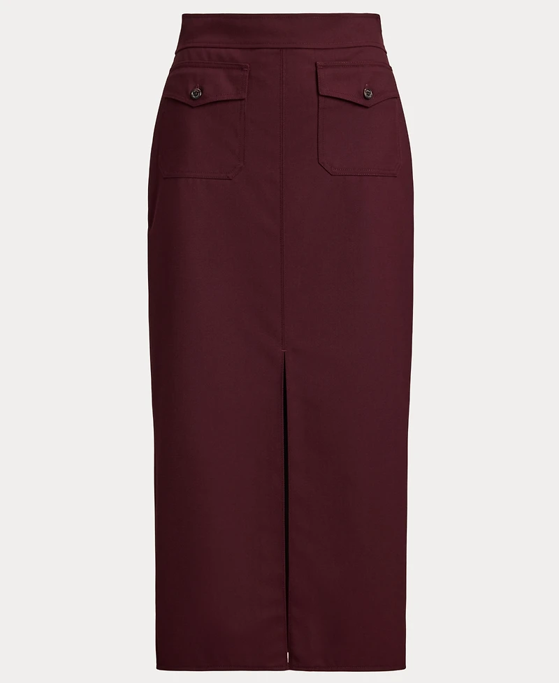 Lauren Ralph Women's Pencil Midi Skirt