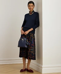 Lauren Ralph Lauren Women's Crewneck Shimmer Sweater