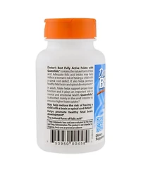 Doctor's Best Fully Active Folate 800 with Quatrefolic 800 mcg - 60 Veggie Caps