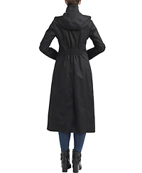 kimi + kai Women's kimi + kai Water-Resistant Hooded Long Coat