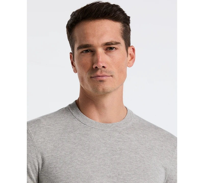 Perry Ellis Men's Crewneck Tech Pullover Sweater