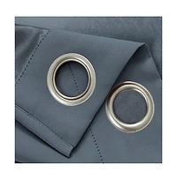 Olivia Gray Anchorage Blackout Grommet Single Curtan Panel - 54x90