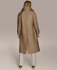 Donna Karan New York Women's Classic Long Double Breasted Coat