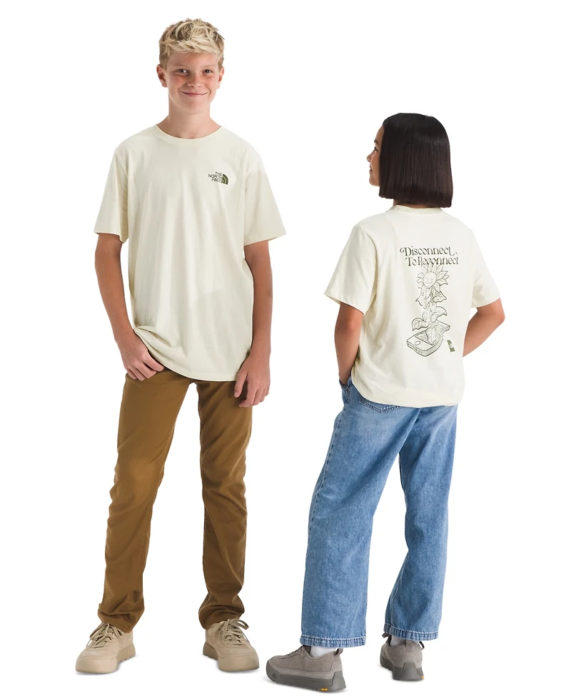 The North Face Boys and Girls 6-16 Evolution Disconnect Short-Sleeve T-Shirt