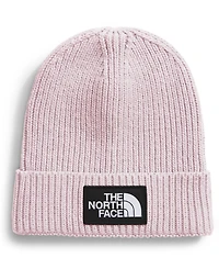 The North Face Girls 6-14 Box Logo Cuffed Rib-Knit Beanie