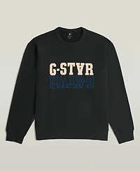 G-Star Raw Long-Sleeve Relaxed-Fit Logo Sweatshirt