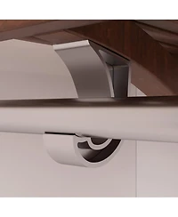 John Louis Home Solid Wood Walk-In Closet Organizer