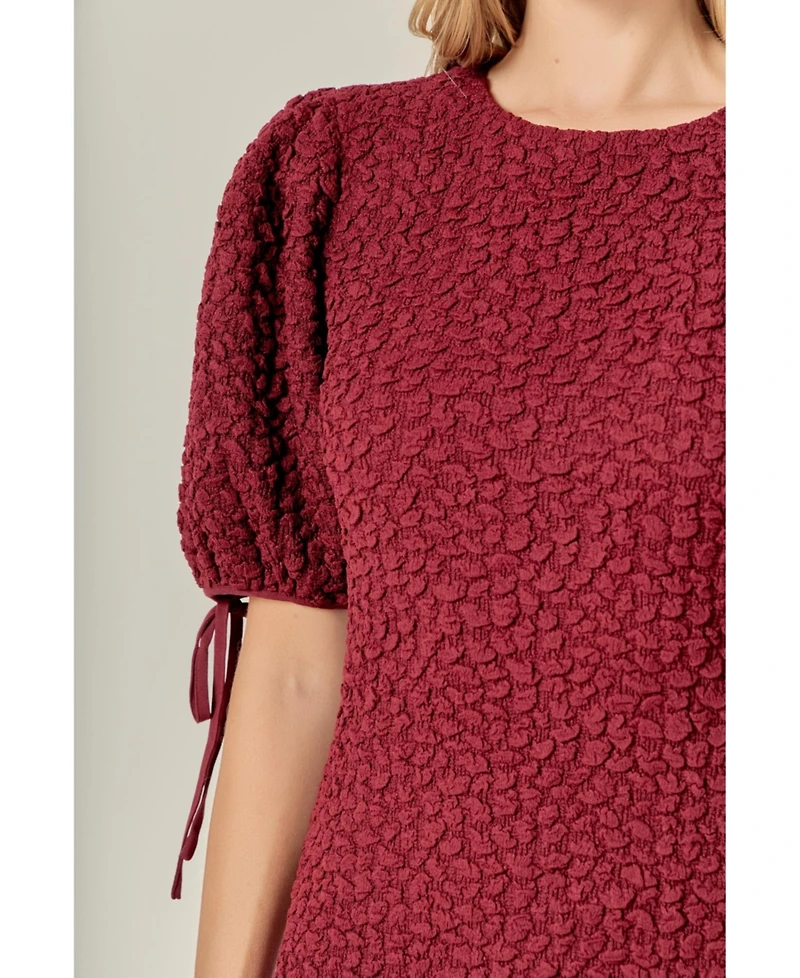 English Factory Women's Smocked Midi Dress