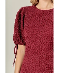 English Factory Women's Smocked Midi Dress