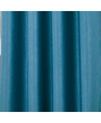 Olivia Gray Lydia Matte Embossed One Blackout Panel - 52"x95", Blue