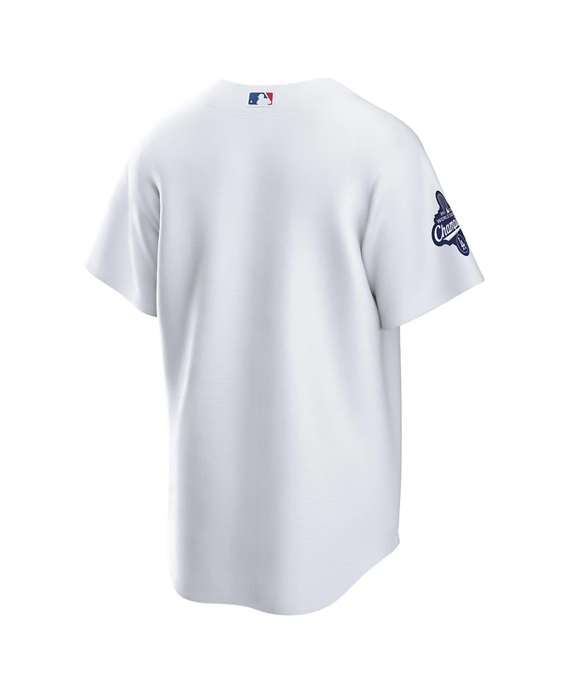 Nike Men's White Los Angeles Dodgers 2025 World Series Champions Home Replica Jersey