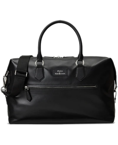 Polo Ralph Lauren Men's Smooth Leather Duffel