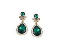 Sohi Women's Stone Drop Earrings