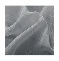 Olivia Gray Erica Doily Stripe Grommet Panel Pair