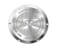 Invicta Women's 24616 Angel Quartz 3 Hand White Dial Watch