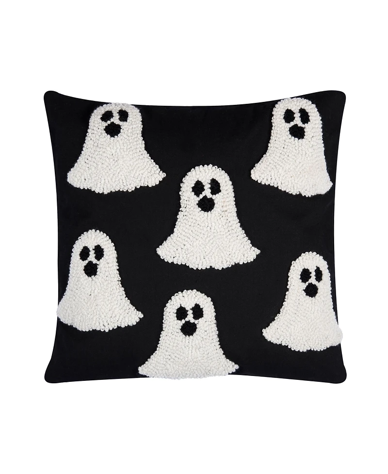 C&F Home 18" x 18" Ghost Hooked Throw Pillow