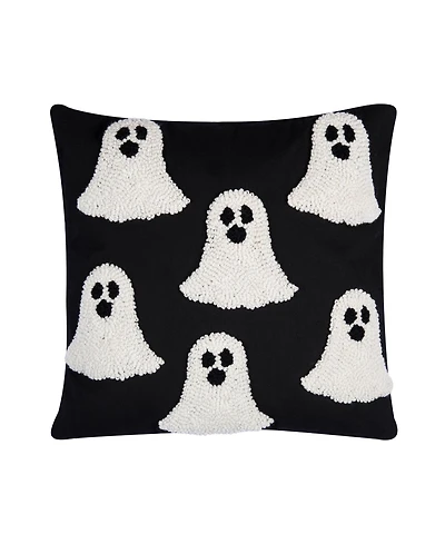 C&F Home 18" x 18" Ghost Hooked Throw Pillow