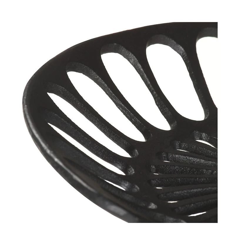 Bar Stool Black Cast Iron