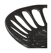 Bar Stool Black Cast Iron