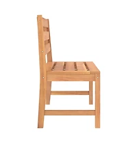 Patio Bench 44.9" Solid Teak Wood