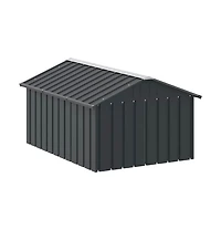 Dog House Anthracite 45.9"x60.2"x32.1" Galvanized Steel