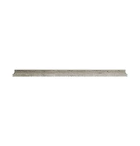 vidaXL Wall Shelves 4 pcs Concrete Gray 39.4"x3.5"x1.2"