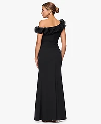 Xscape Women's Off-The-Shoulder Long Dress