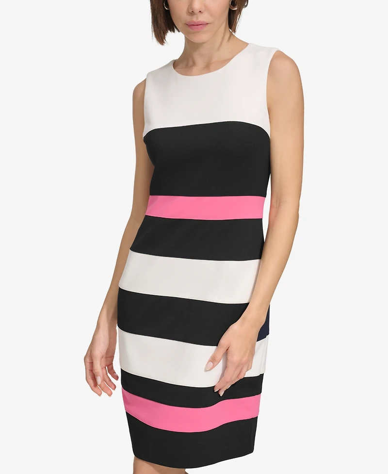 Tommy Hilfiger Colorblock Sheath Dress