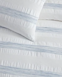 Dkny Waffle Stripe 3-Pc. Comforter Set