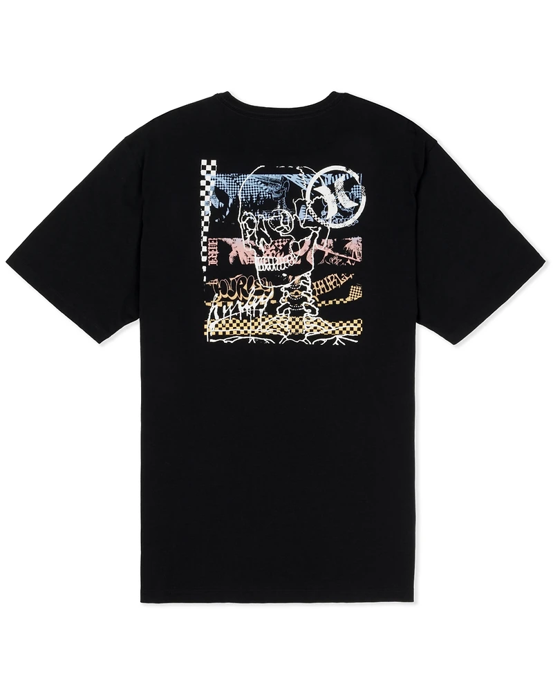 Hurley Men's Crusty Short-Sleeve Crewneck T-Shirt