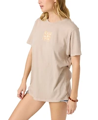 O'Neill Women's Seeking Sunsets Short-Sleeve Oversized T-Shirt