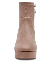 Anne Klein Womens Volt Platform Block Heel Dress Booties