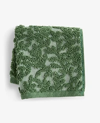 Charter Club Signature Boxwood Washcloth, 13" x 13", Exclusively at Macy's