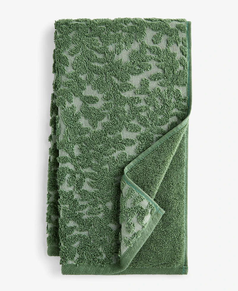 Charter Club Signature Boxwood Hand Towel, 20" x 30", Exclusively at Macy's