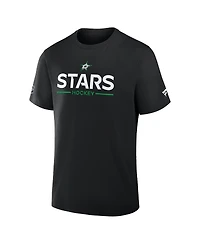 Fanatics Men's Black Dallas Stars Authentic Pro Primary T-Shirt