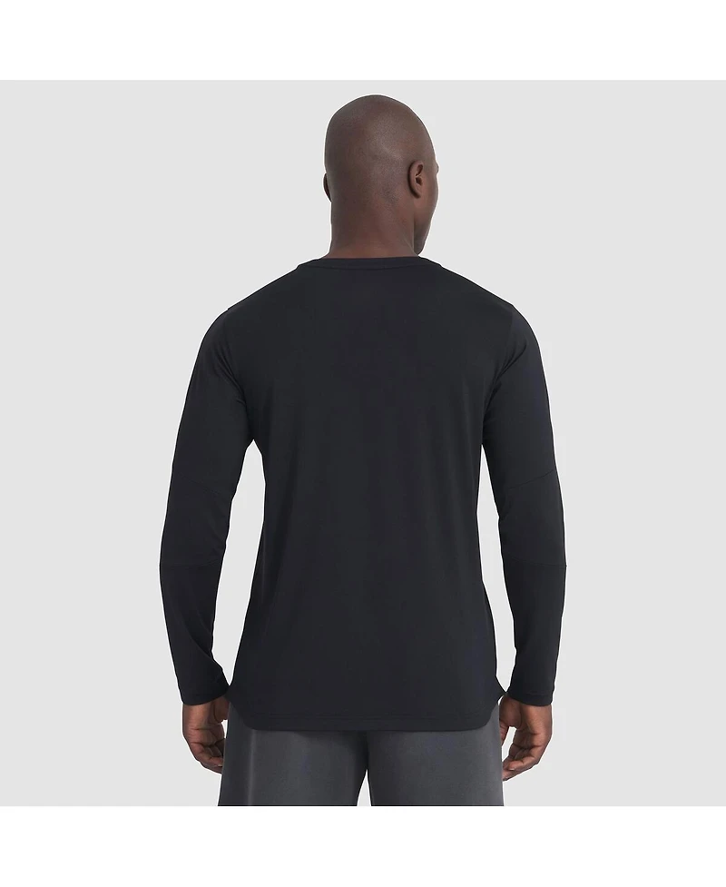 Fanatics Men's Black New Jersey Devils Authentic Pro Rink Tech Long Sleeve T-Shirt