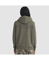 Nike Women's Olive Los Angeles Rams 2025 Salute to Service Sideline Standard Issue Dri-fit Hoodie