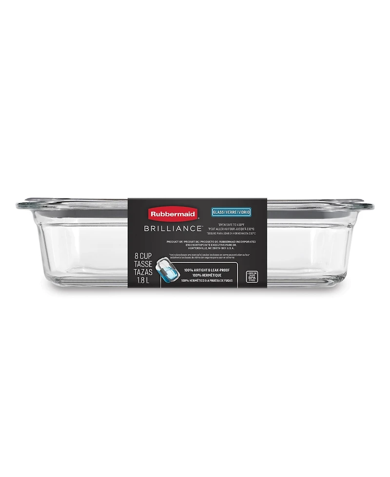 Rubbermaid Brilliance 8-Cup Food Storage Container