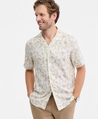 Club Room Men's Jack Line Printed Short-Sleeve Shirt, Macy's Exclusive