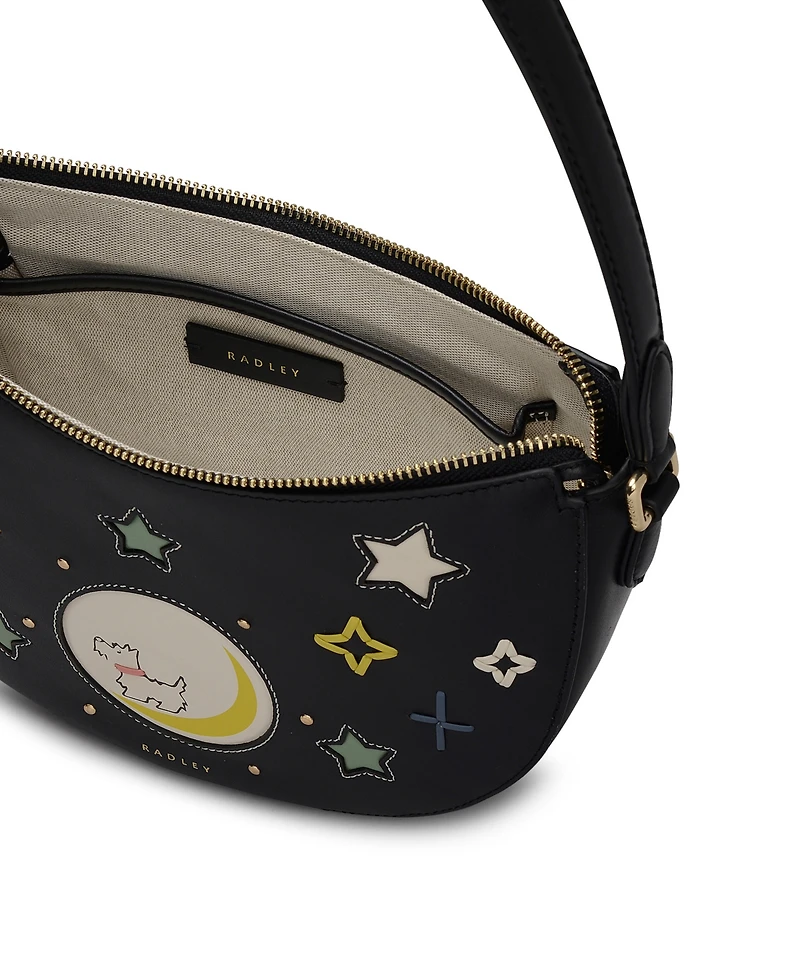 Radley London To The Moon Small Zip Top Shoulder Bag