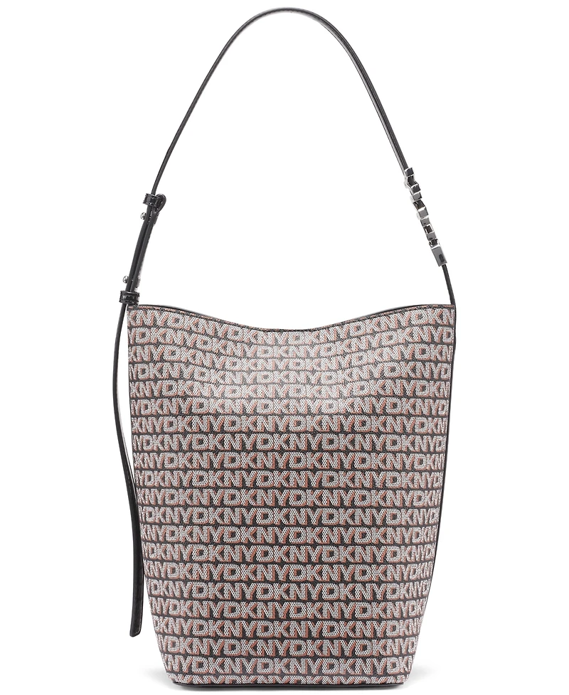 Dkny Avril Small Logo Bucket Bag