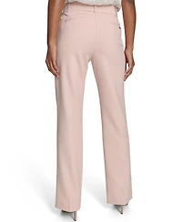 Tommy Hilfiger Women's Solid Bootcut Trouser Pants