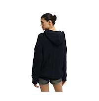 Cotton On Women's Oversized Cable Hoody