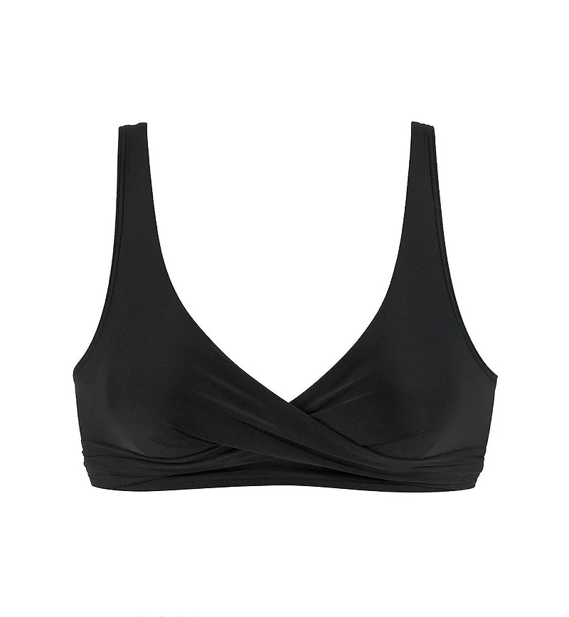 Lascana Women's Wrap-Look Triangle Bikini Top