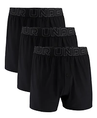 Under Armour Men's 3-Pk. Solid Performance Tech Mesh 6" Boxers